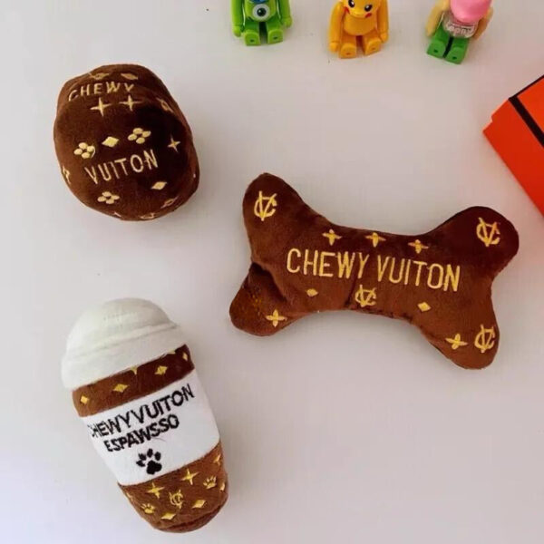 Jouets Chewy Vuiton Marron